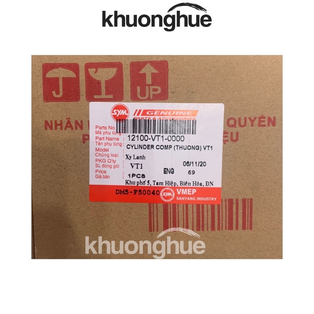 Xi Lanh  Xe Attila Xăng Cơ Chính Hãng SYM