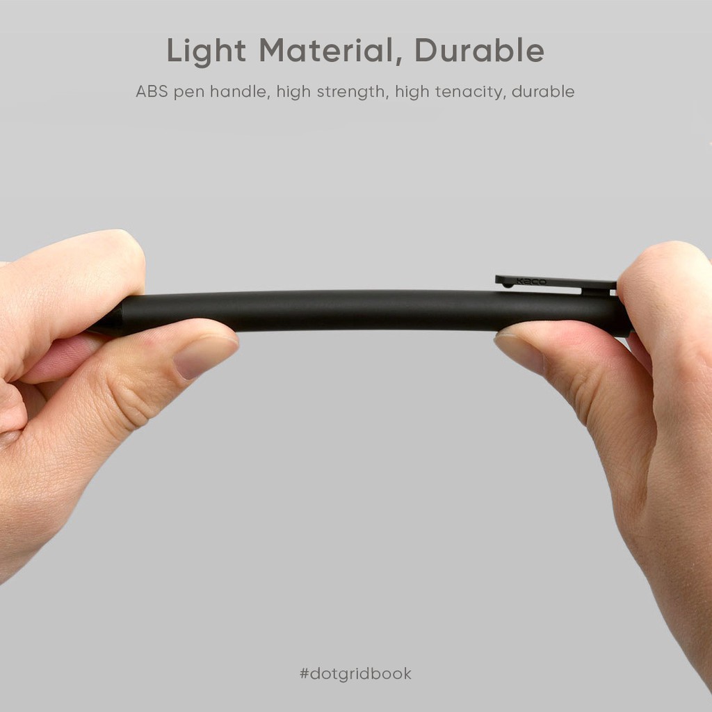 Bút bi gel KACO PURE  - Black