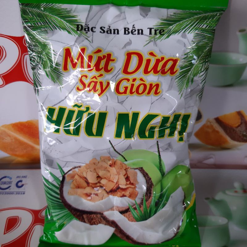 Mứt dừa sấy giòn Hữu Nghị 275g