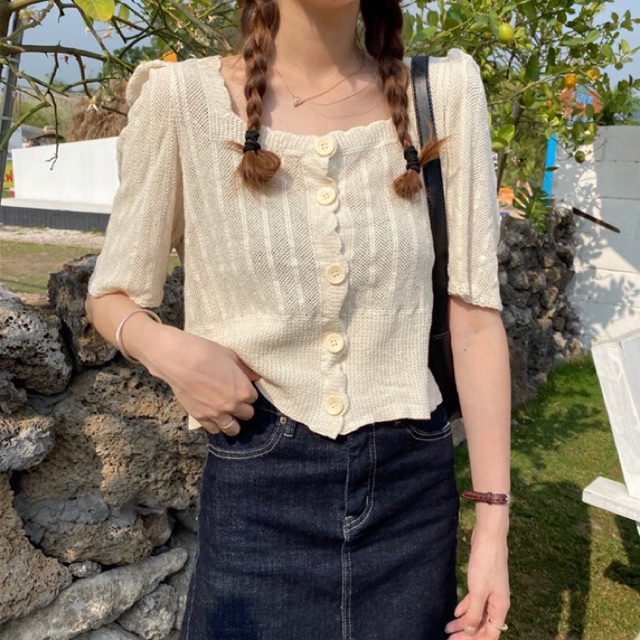 Áo croptop. Áo len. Áo khoác lửng màu tím