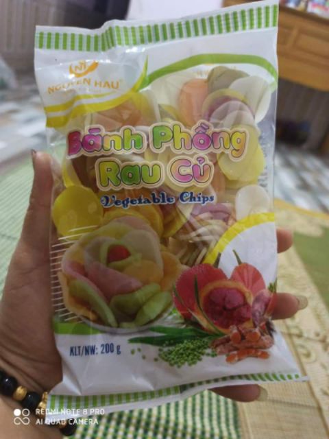 Bánh phồng tôm rau củ gói 200g