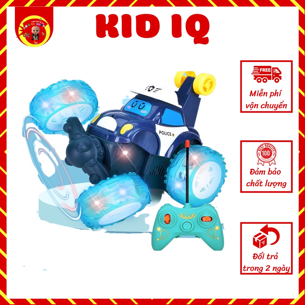 Đồ chơi trẻ em thông minh xe địa hình điều khiển từ xa xoay 360 độ cho bé 3 4 5 6 tuổi Kid IQ