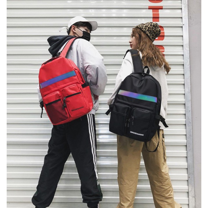 BALO THỜI TRANG UNISEX DẠ QUANG ĐỰNG VỪA LAPTOP CHO HỌC SINH SINH VIÊN