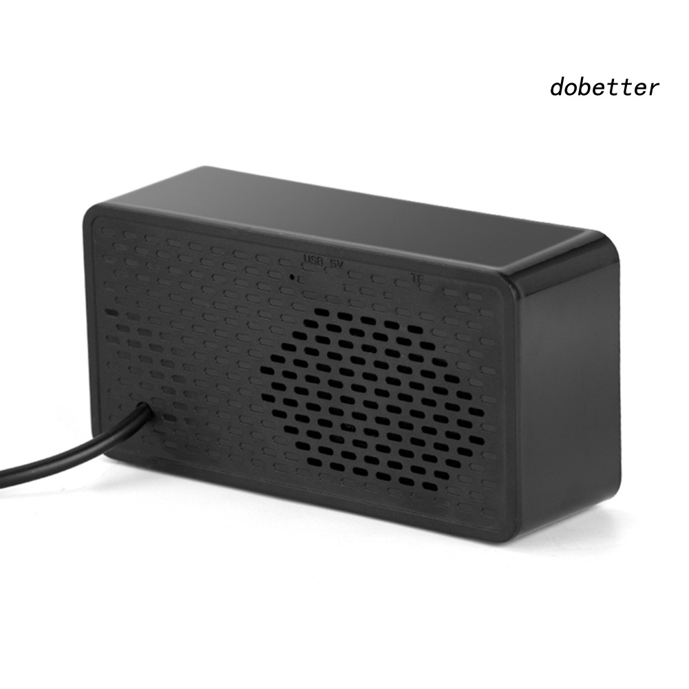 Loa mini cổng USB 3w 1.2m Doh H-5007 có cáp gắn máy tính