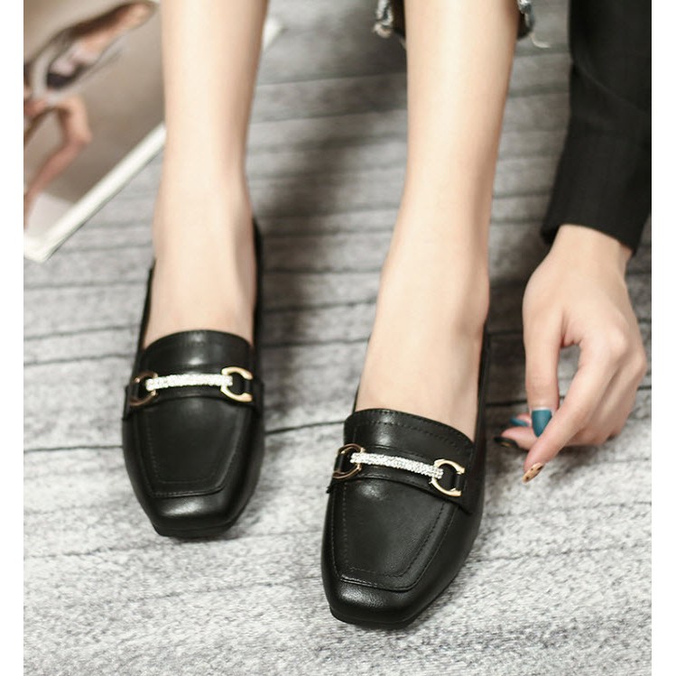 HÀNG CÓ SẴN (Size 40➡️44) _ Giày Oxford Khóa Dây Ngang da siêu mềm _Big Size | BigBuy360 - bigbuy360.vn