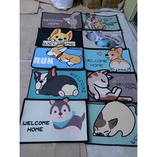 THẢM CHÙI CHÂN SIÊU THẤM HÌNH THÚ CUTE