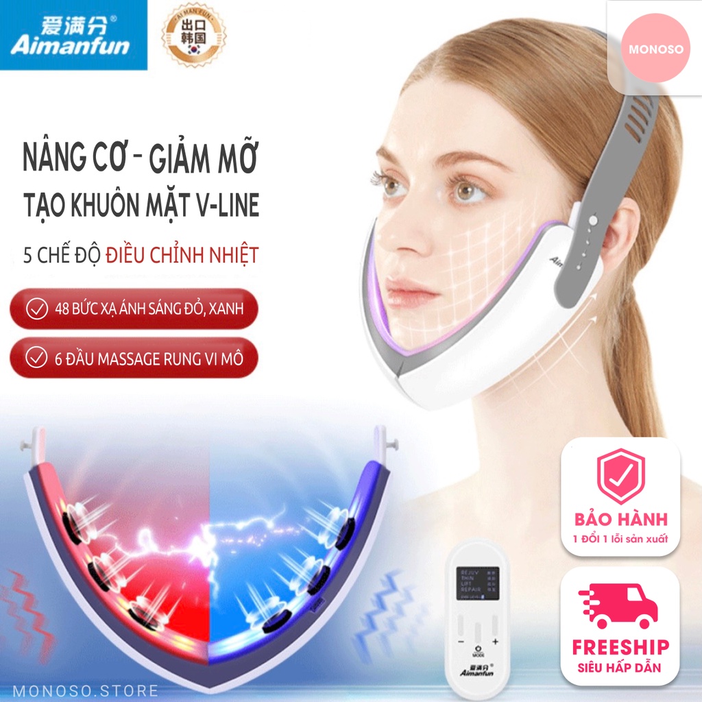 Máy giảm mỡ mặt, dụng cụ massage mặt, dụng cụ giảm thâm mắt - Monoso Store