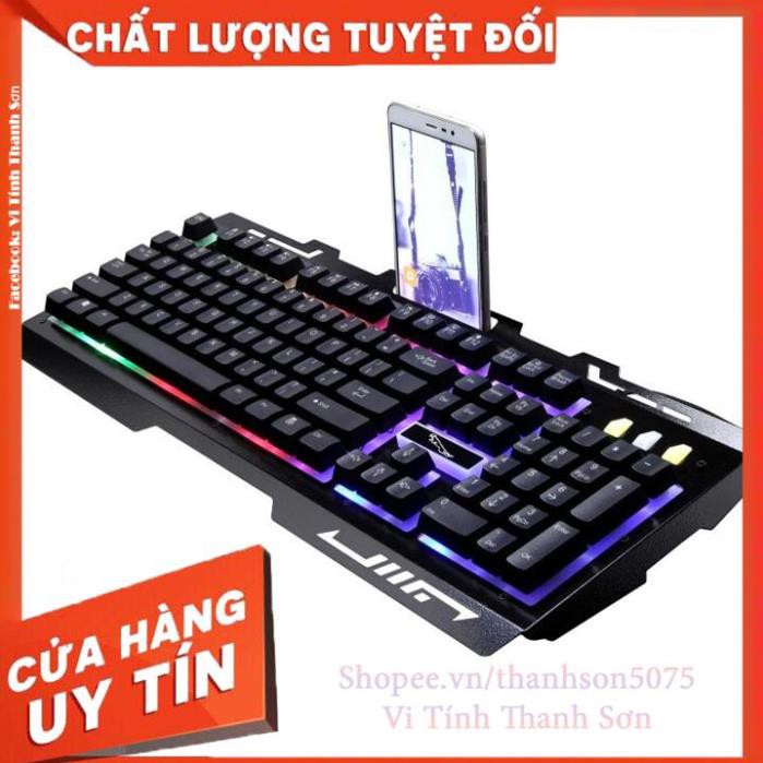 Bàn phím game đổi màu G700 Led giả cơ siêu đẹp + Tặng Lót Chuột - Vi Tính Thanh Sơn
