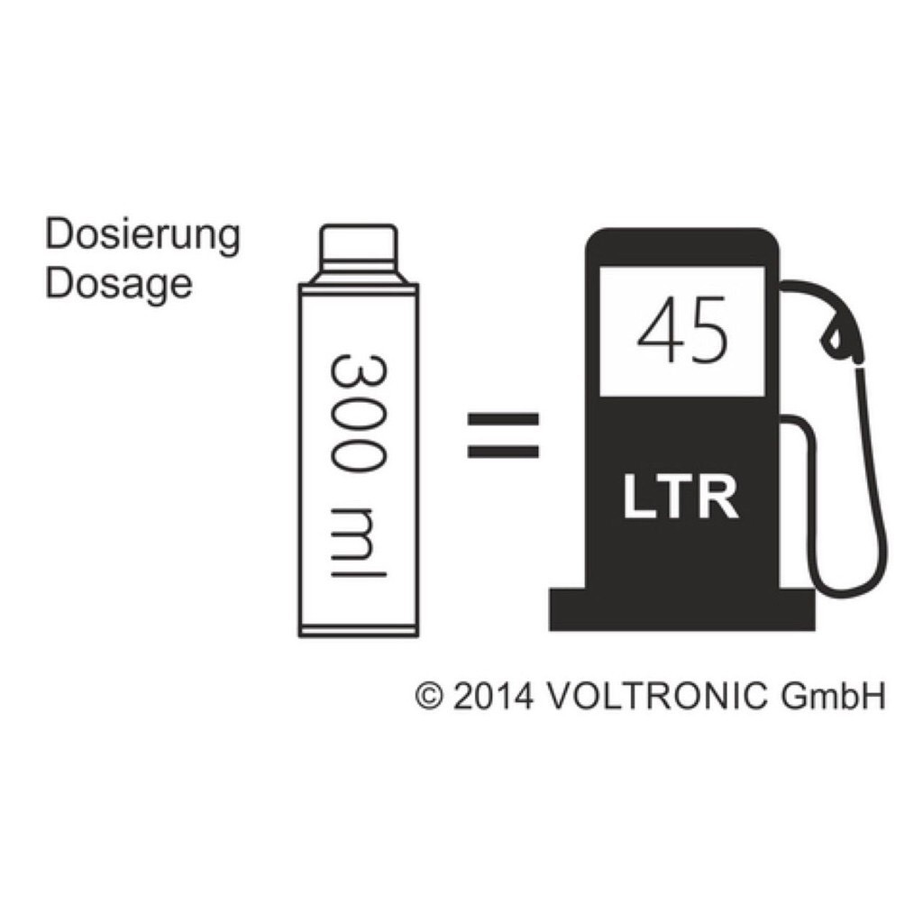 Phụ gia pha xăng làm tăng chỉ số xăng Voltronic G30 Octane Booster+ 300ml