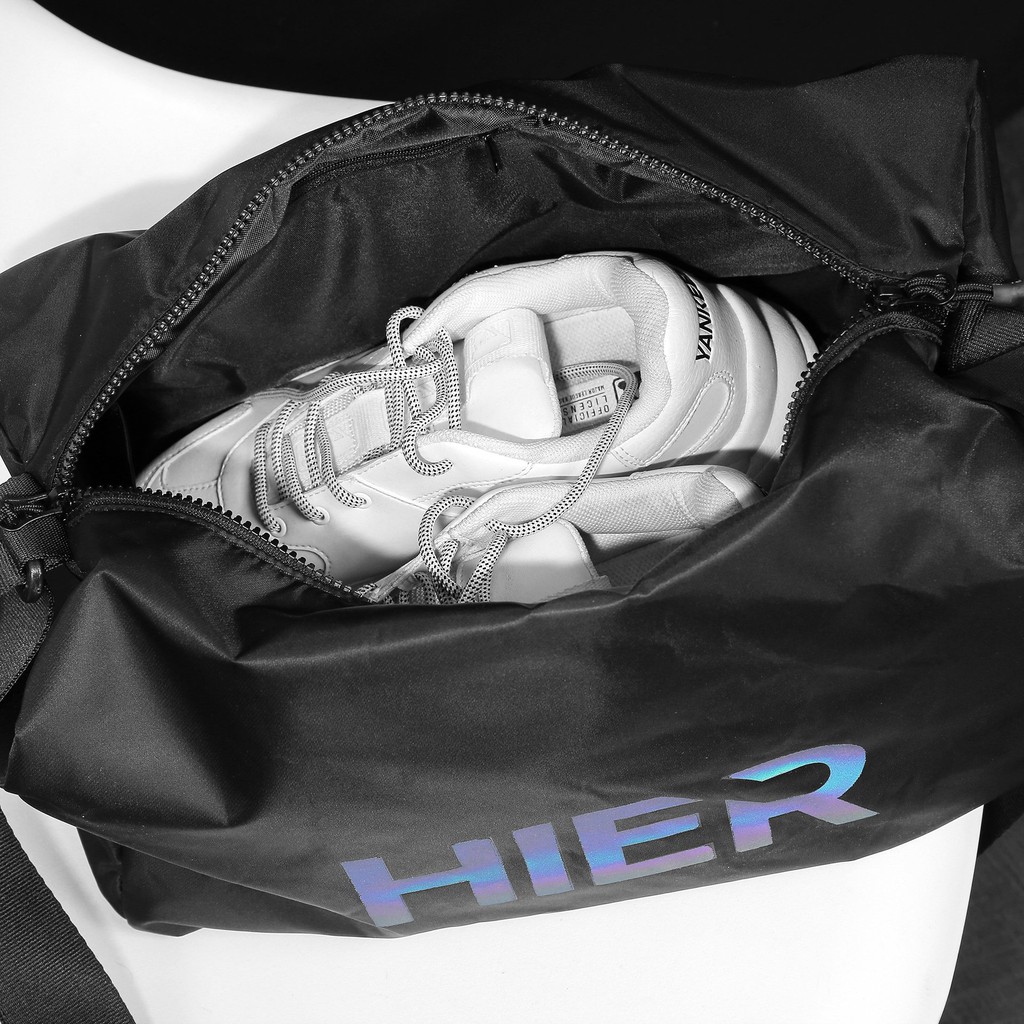 Túi Trống Du Lịch Thể Thao Tập Gym  Chính Hãng Hier Reflective Đeo Chéo Cỡ Nhỏ Chống Nước