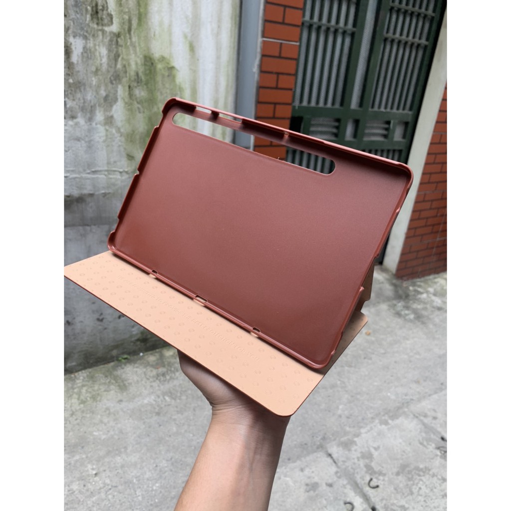 Bao da Kaku cho Samsung Galaxy Tab S7 Plus/ S7+ 12.4 SM-P970/ P976 Chính Hãng