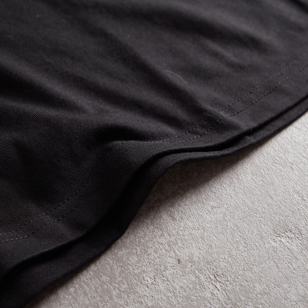 Áo Thun Tay Lỡ Gori Basic Tee | Season 5 | Màu Đen Chất Liệu Cao Cấp