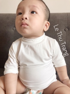 Minky minky áo giữ nhiệt (ảnh thật) cổ 3p