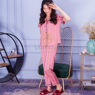 Bộ Lụa hồng trơn - Dài