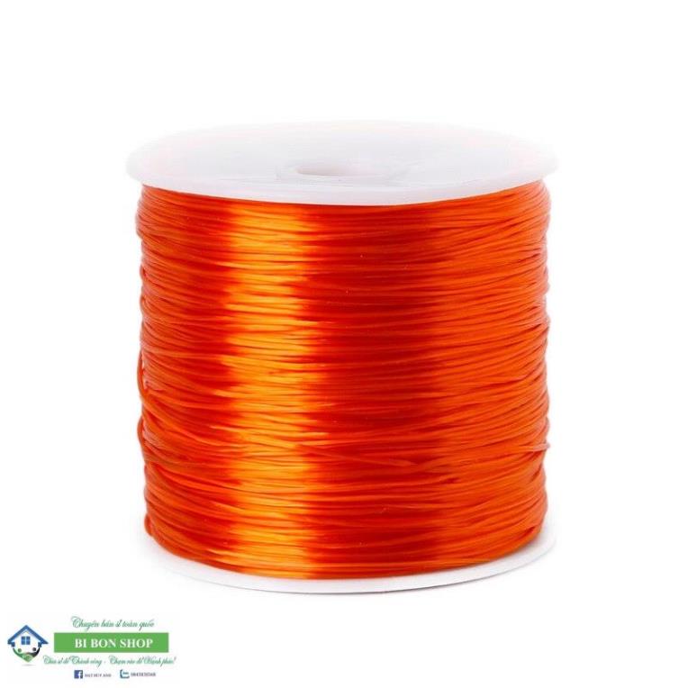 1 Cuộn 50M Dây Cao Su Co Giãn 0.7mm 14 Màu Làm Trang Sức Vòng Tay