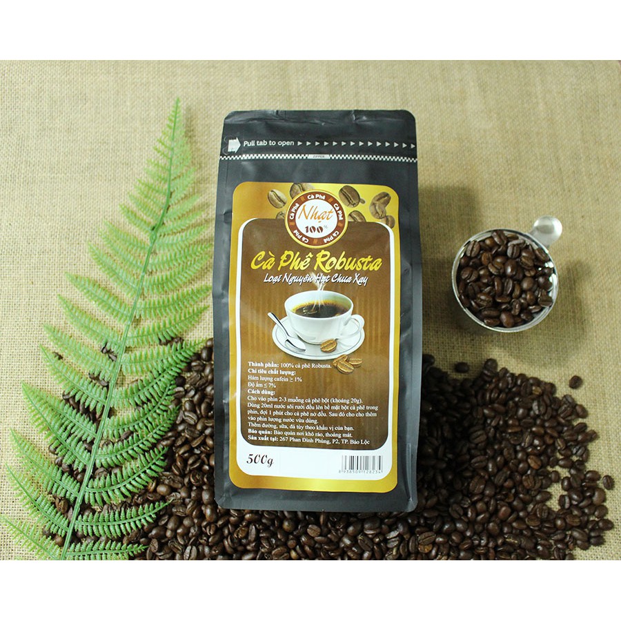 [Mã LTP50 giảm 50000 đơn 150000] Cà phê robusta nguyên chất Cô Cự loại bột 250gr