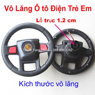 Vô lăng xe điện trẻ em merxedes trục 1.2cm | đa năng, lắp cho nhiều xe | có nút nhấn còi & nhạc