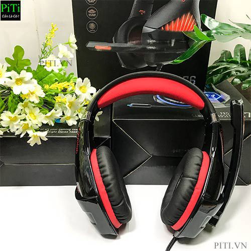 Tai Nghe Gaming Chụp Tai Microlab G6 - Hàng Chính Hãng BH 12 Tháng