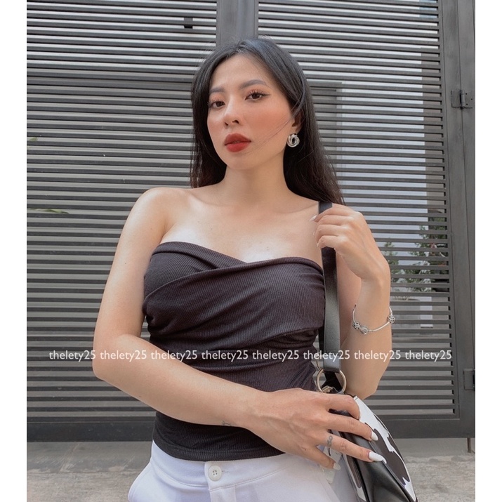 Áo Ống Quây Chéo Ngực | 𝐭𝐡𝐞𝐥𝐞𝐭𝐲