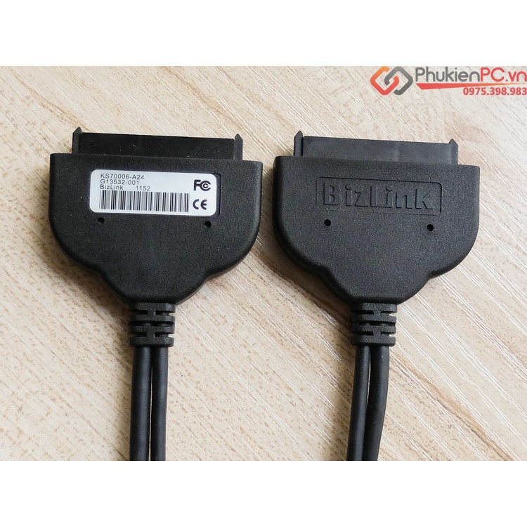 Cáp chuyuyển đổi USB 3.0 sang SATA ổ cứng HDD SSD 2.5 SATA máy tính PC Laptop Android box dvd player có hỗ trợ nguồn phụ