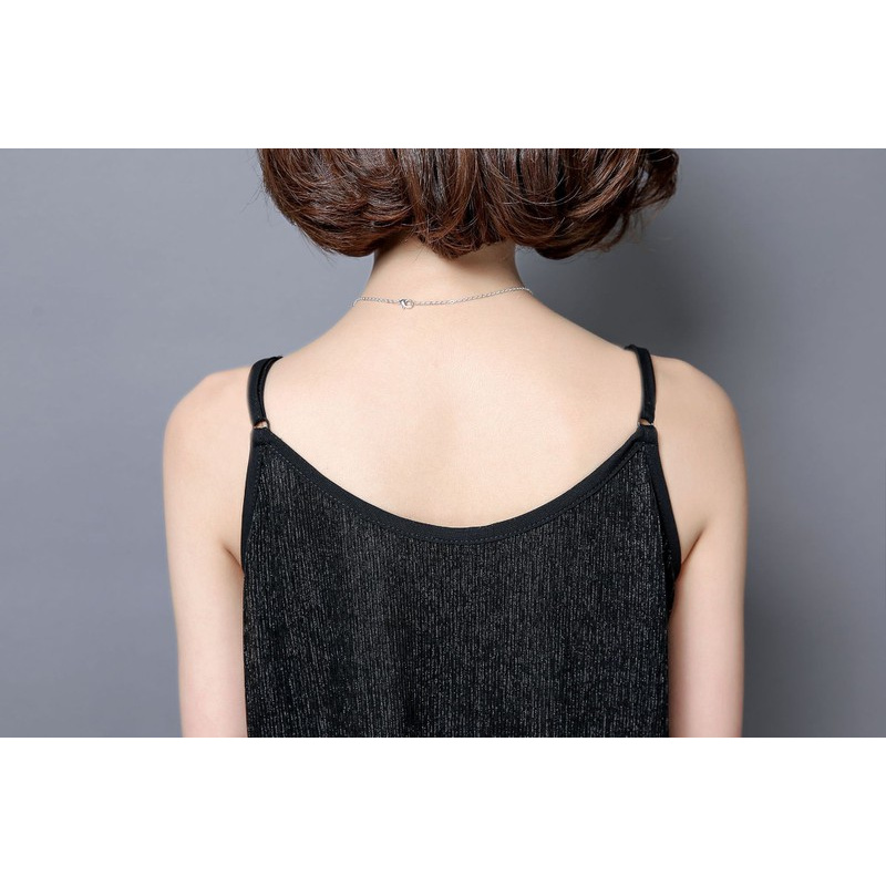 AD01850 - Áo hai dây pha ren nữ - 200k