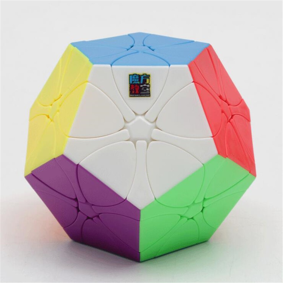 Rubik Biến Thể Moyu MeiLong Rediminx Cube Stickerless - Rubik 12 mặt Moyu Wintersweet Cube ( Siêu Biến Thể )