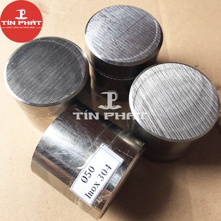 Bộ 4 bản lề cối xoay cửa cổng chịu lực - chất liệu inox 304 - đường kính ø50