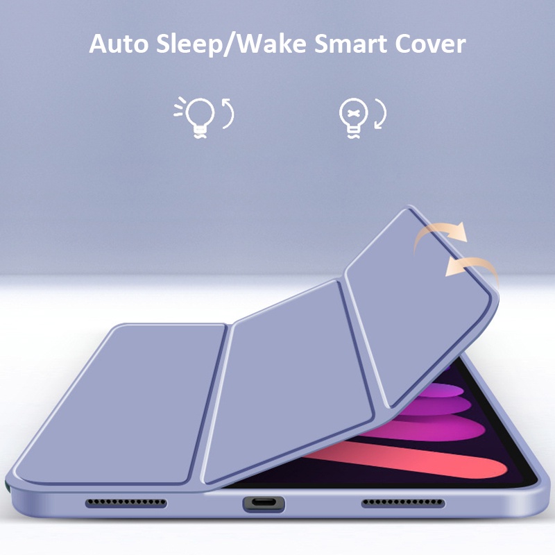 Ốp Bảo Vệ Máy Tính Bảng Bằng Silicon Mềm Siêu Nhẹ Cho iPad Pro11 Pro12.9 Air5 Air4 Mini 6 7 / 8 / 9th Gen 10.2 10.5 9.7 inch