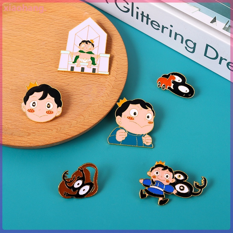 Ghim Cài Áo Hình Nhân Vật Anime Ranking of Kings Tráng Men Phụ Kiện Quần Áo Nữ Quà Tặng Cho Bạn Bè