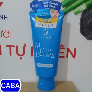 Sữa rửa mặt tẩy trang Senka All Clear Double Wash 120g
