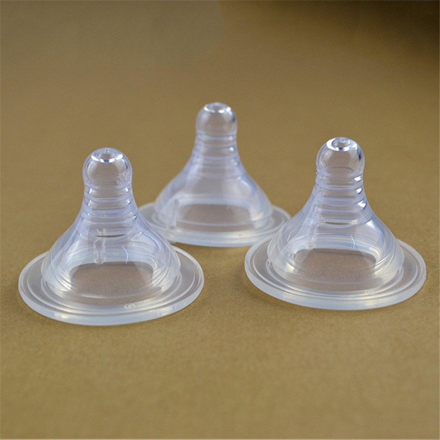 Núm ti giả bằng silicon cho bé