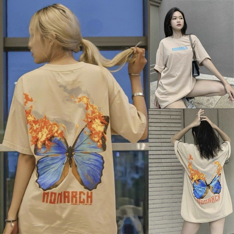 Áo Thun Form Rộng Tay Lỡ Unisex Hình Thỏ 35-70kg | BigBuy360 - bigbuy360.vn