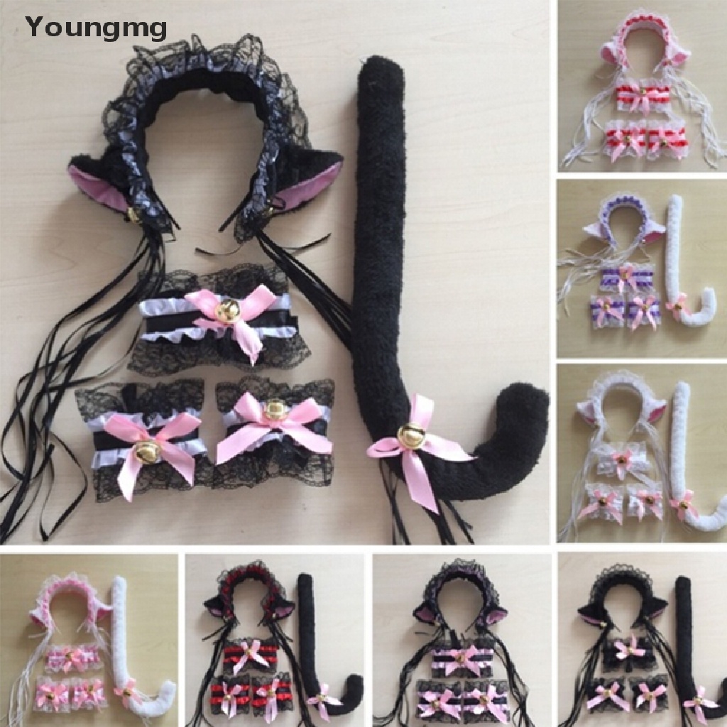 Băng Đô Tai Mèo Hóa Trang Anime Dễ Thương