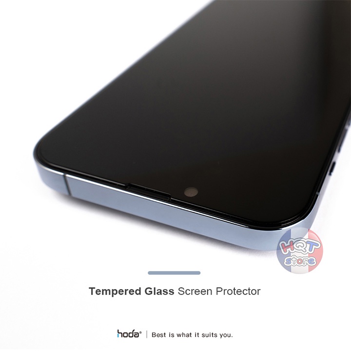 Kính cường lực full màn hình HODA SAPPHIRE cho IP 13 Pro / 13 đạt độ cứng GIA Mohs Hardness 9