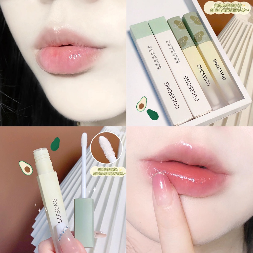 Son dưỡng môi chiết xuất bơ tự nhiên lâu trôi chống nứt nẻ dễ thương