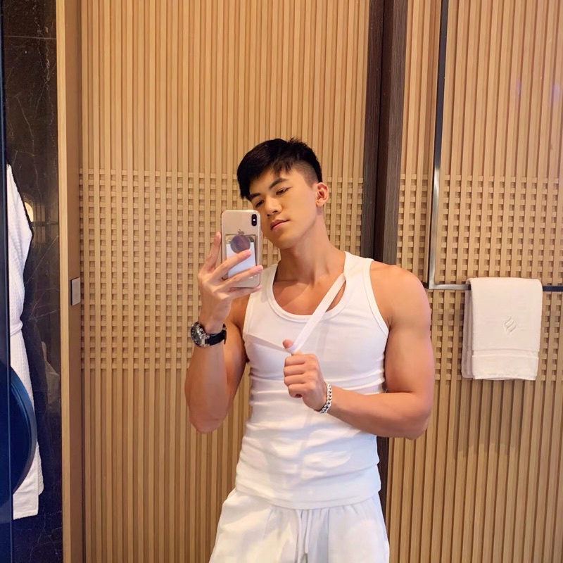 Ba lỗ nam mix dây phong cách sexy cuốn hút