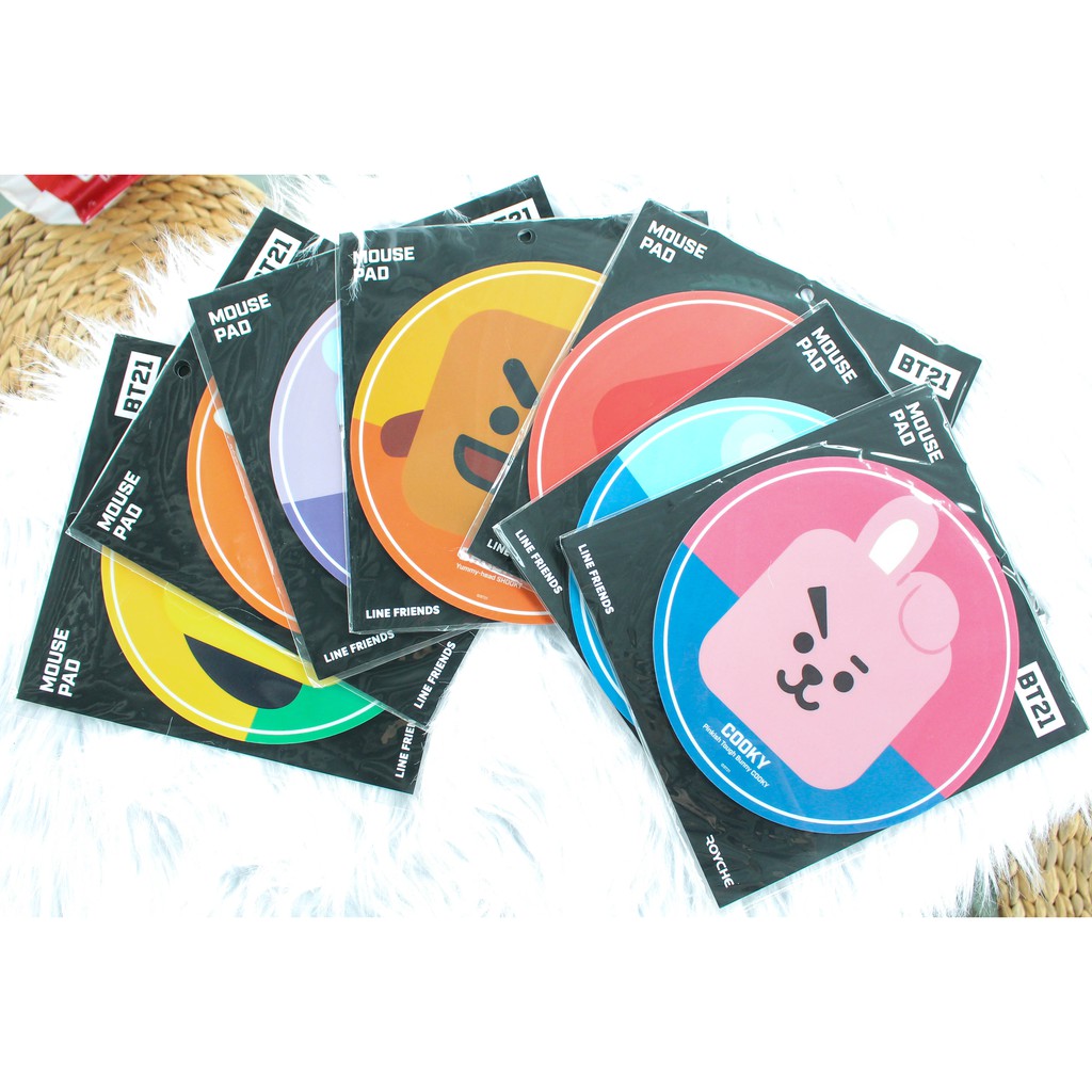MIẾNG LÓT CHUỘT PVC  BT21 Beens Company