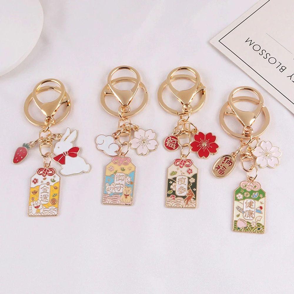 DARNELL Móc Khóa Hợp Kim Họa Tiết Hoạt Hình Đáng Yêu