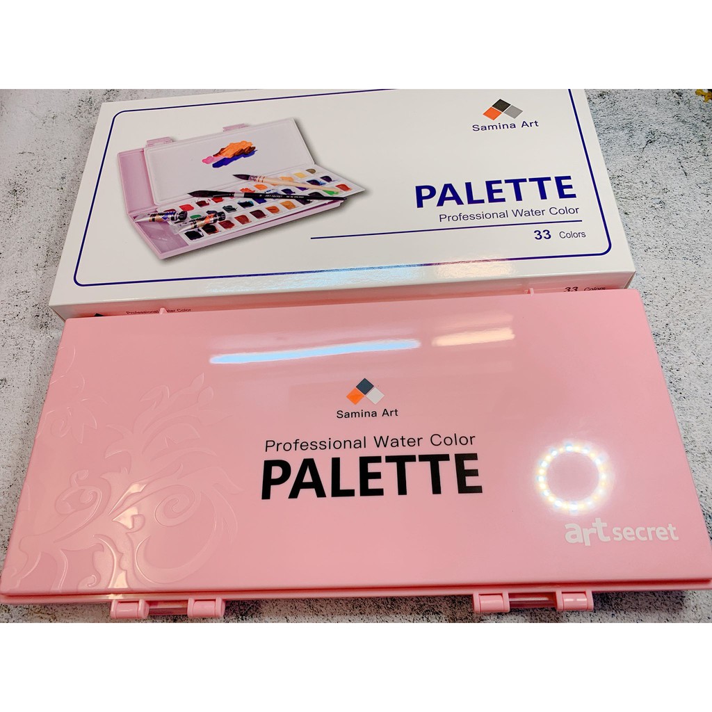 Palette - khay pha màu Art Secret 33 ô