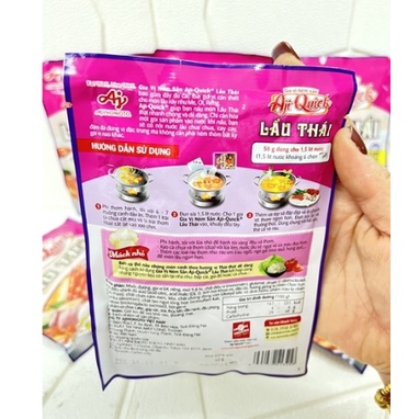Gia vị lẩu thái AjiQuick 55g