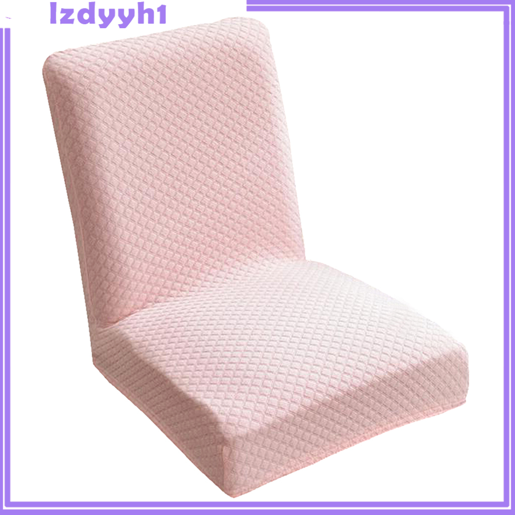 JoyDIY Knitted One-piece Dining Room Chair Cover Slipcover Protector  Purple