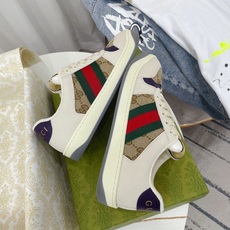 Giày thể thao nam và nữ thương hiệu Gucci GC cao cấp thiết kế thời trang
