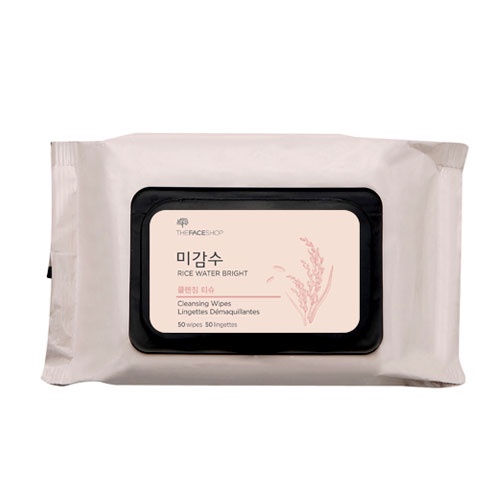 Khăn giấy tẩy trang Rice Water Bright Cleansing Tissue
