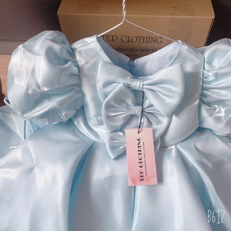 JADE - ĐẦM CÔNG CHÚA THIẾT KẾ CHO BÉ GÁI BY TEP CLOTHING - HÌNH THẬT SHOP CHỤP