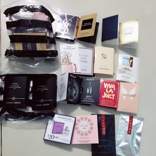 Mẫu nước hoa mini mua từ Sephora mỹ