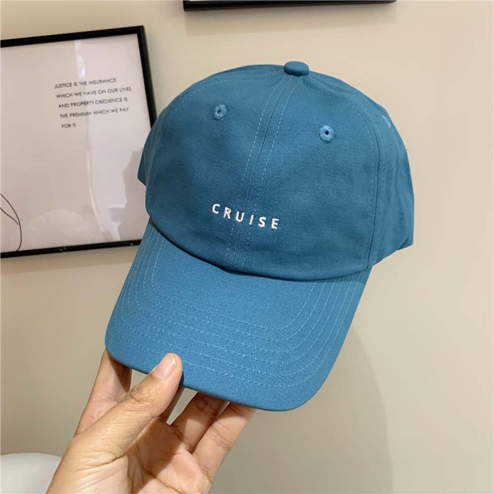 Nón lưỡi trai hoạ tiết thêu chữ cá tính phong cách Hip Hop Hàn Quốc