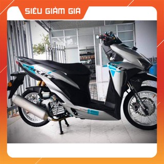 Tem rời vario in trong dán xe bạc