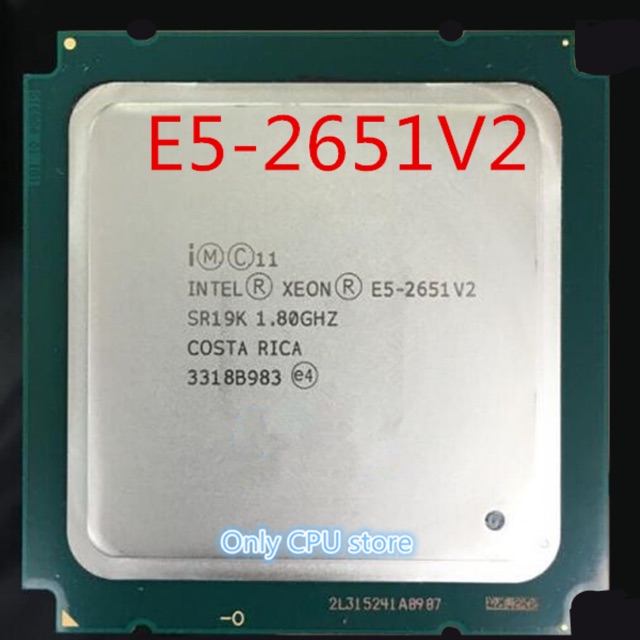 CPU Xeon E5-2651v2 12 nhân 24 luồng socket 2011