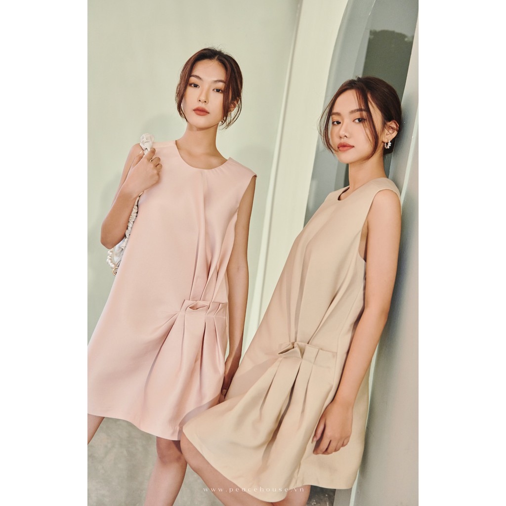 [Mã FATHANG5 giảm 10K đơn 50K] Đầm tafta suông sát nách , Peace House Clothing | BigBuy360 - bigbuy360.vn