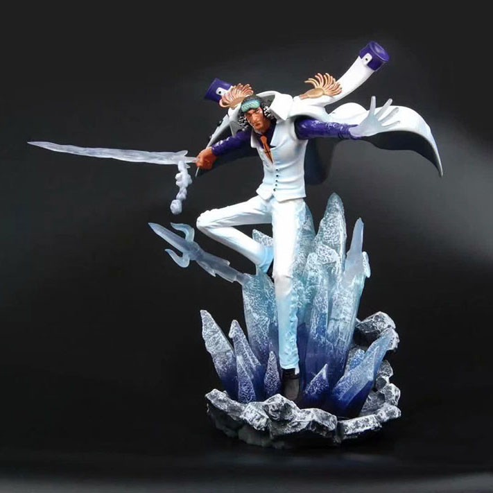 [SALE OFF] Mô hình đô đốc hải quân Chim Trĩ Xanh Aokiji (one piece)